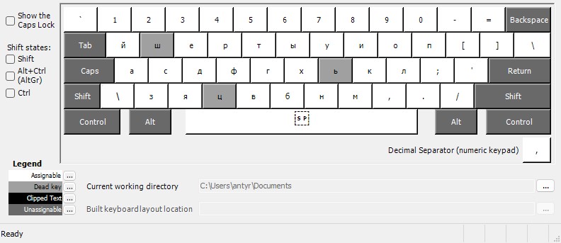 Layout normal