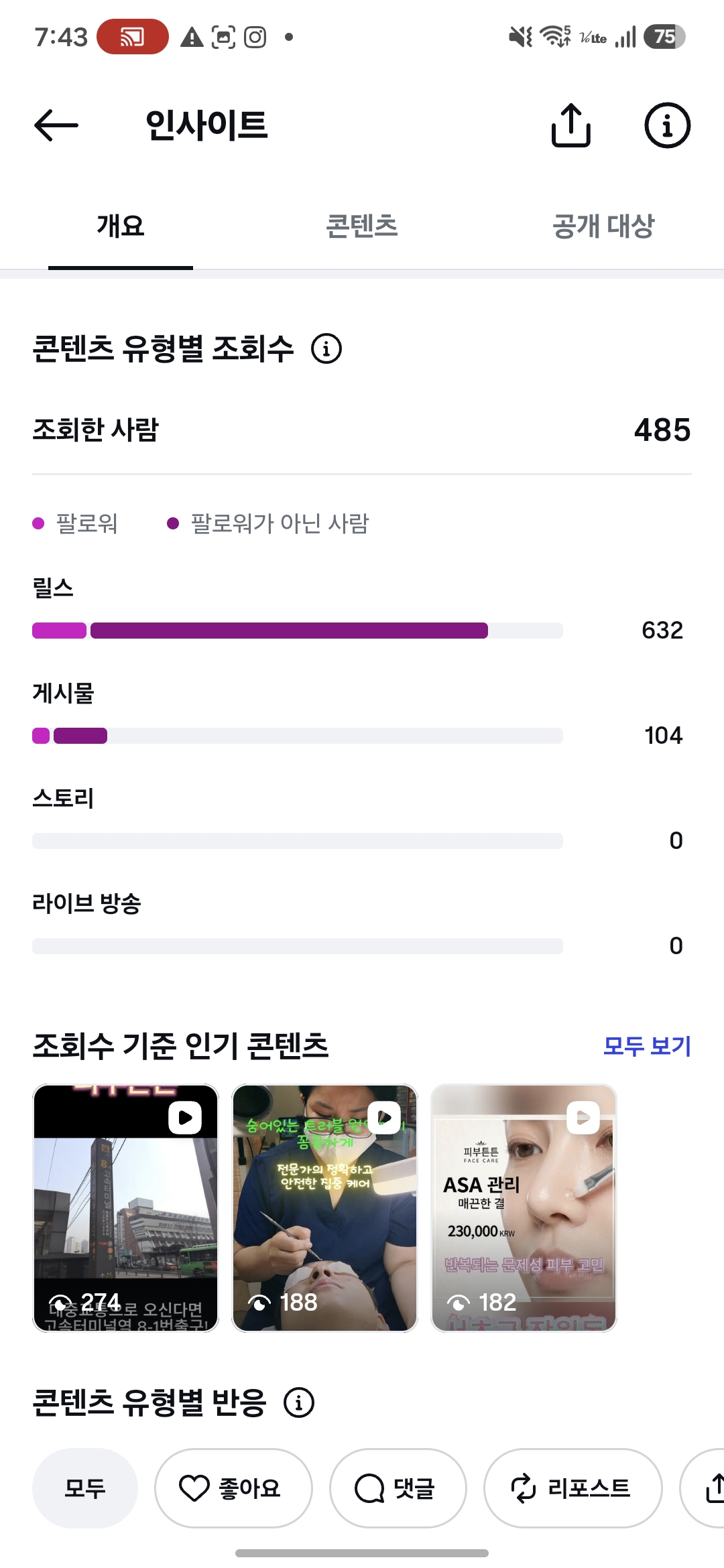 인스타그램 인사이트 2