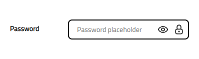 Password Row Label Type