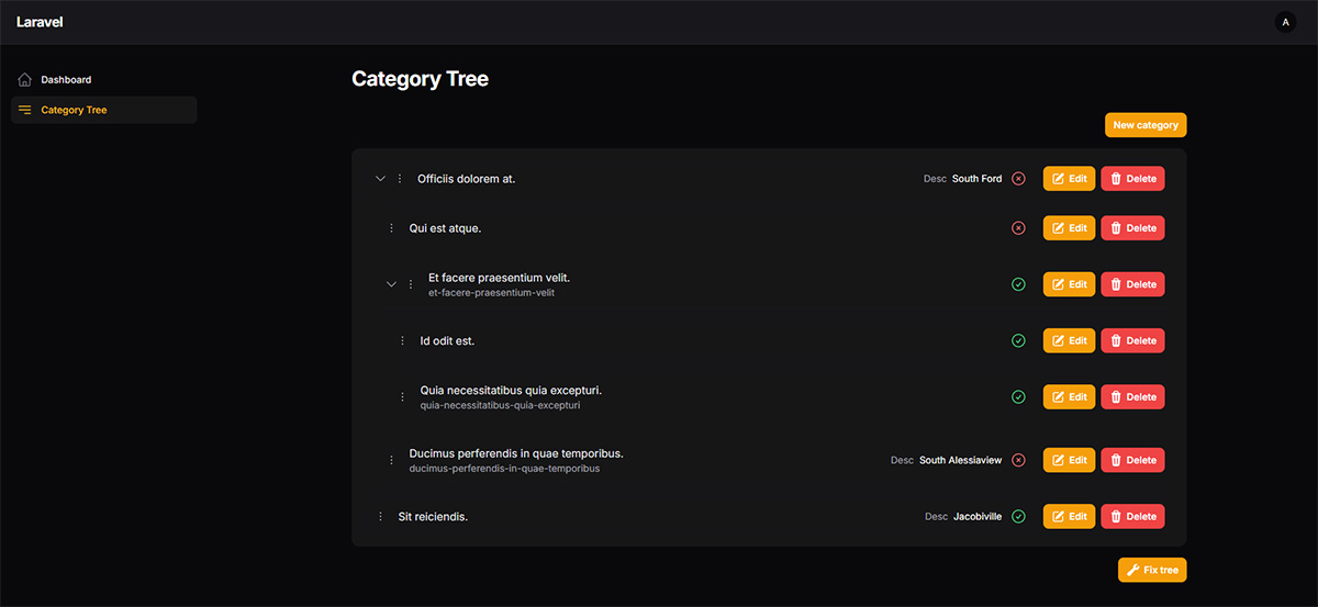 Dark Theme