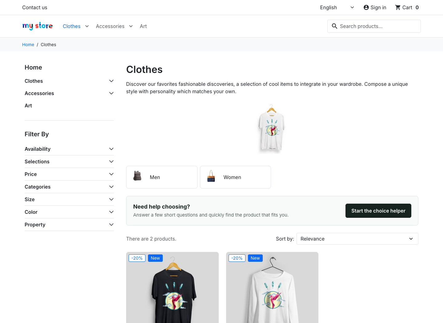 BerryPath popup call to action on a PrestaShop category