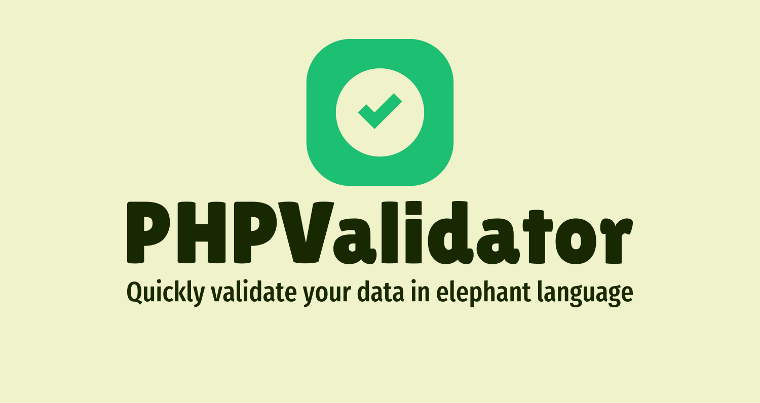 logo PHPValidator for White Background
