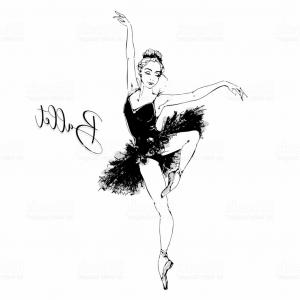 black thumb-ballerina-black-swan-ballet-dance-vector-illustration-gm