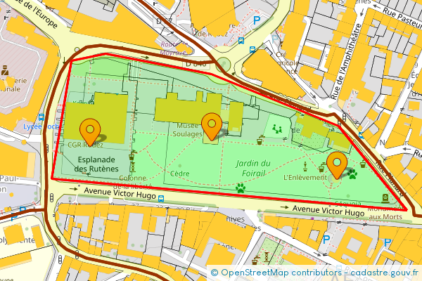 Exported French Cadastral image