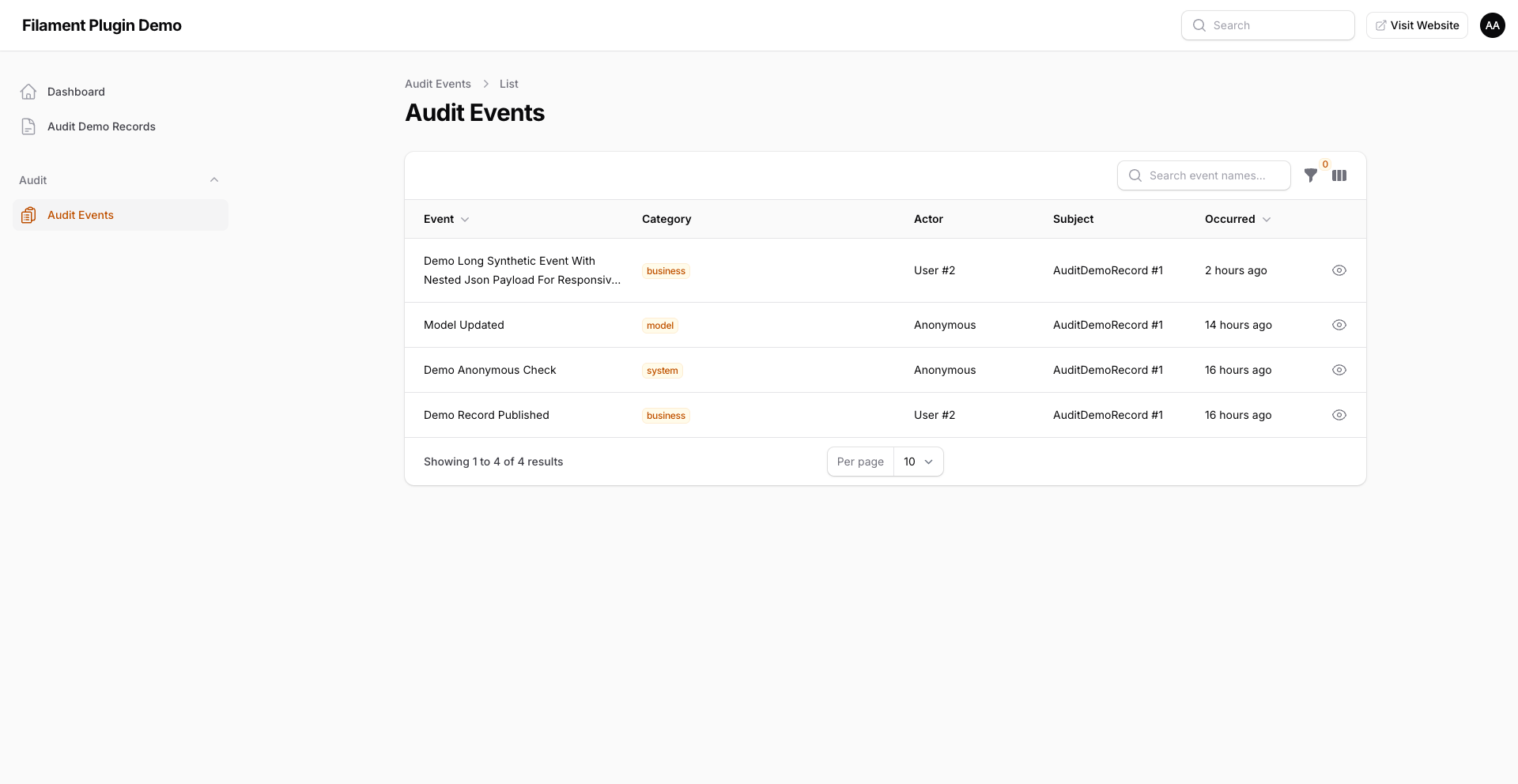 Audit Explorer