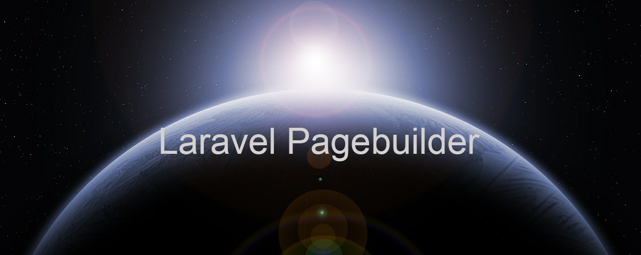 Laravel Pagebuilder