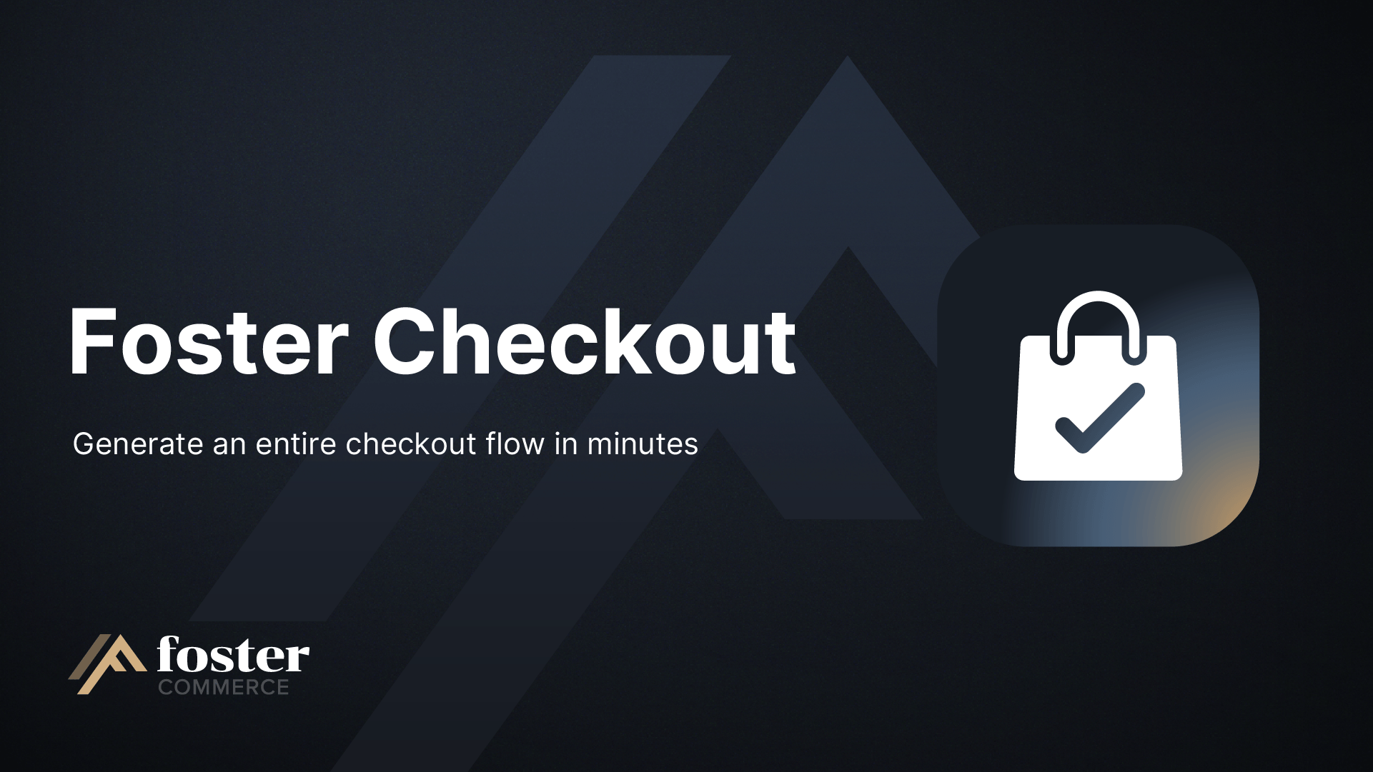 Foster Checkout Icon