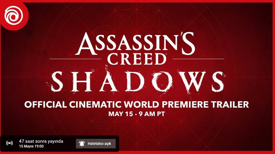 Assassin's Creed Shadows Duyuruldu: İlk Fragman 15 Mayıs'ta Yayınlanacak