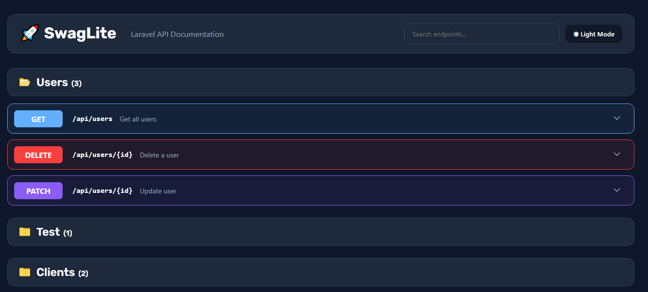 SwagLite Dark Mode