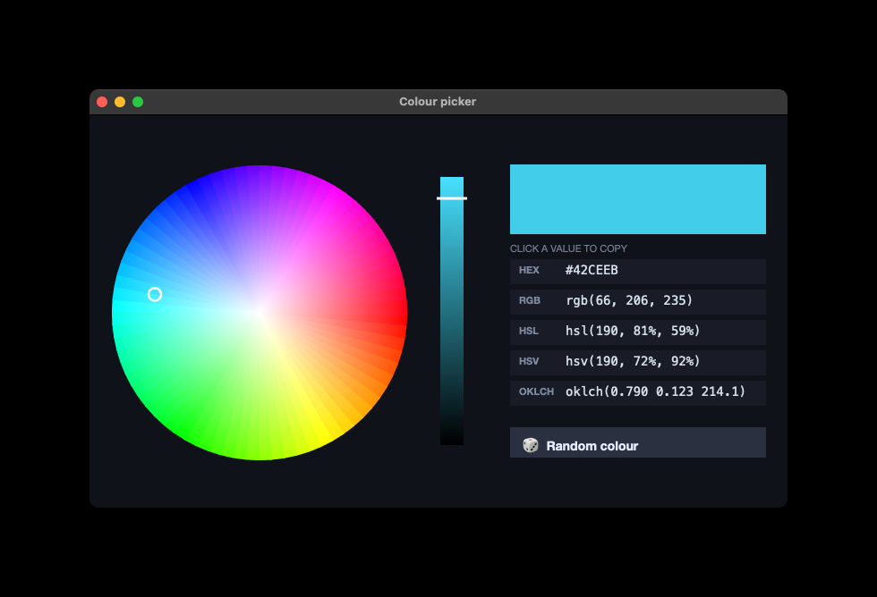 Colour picker