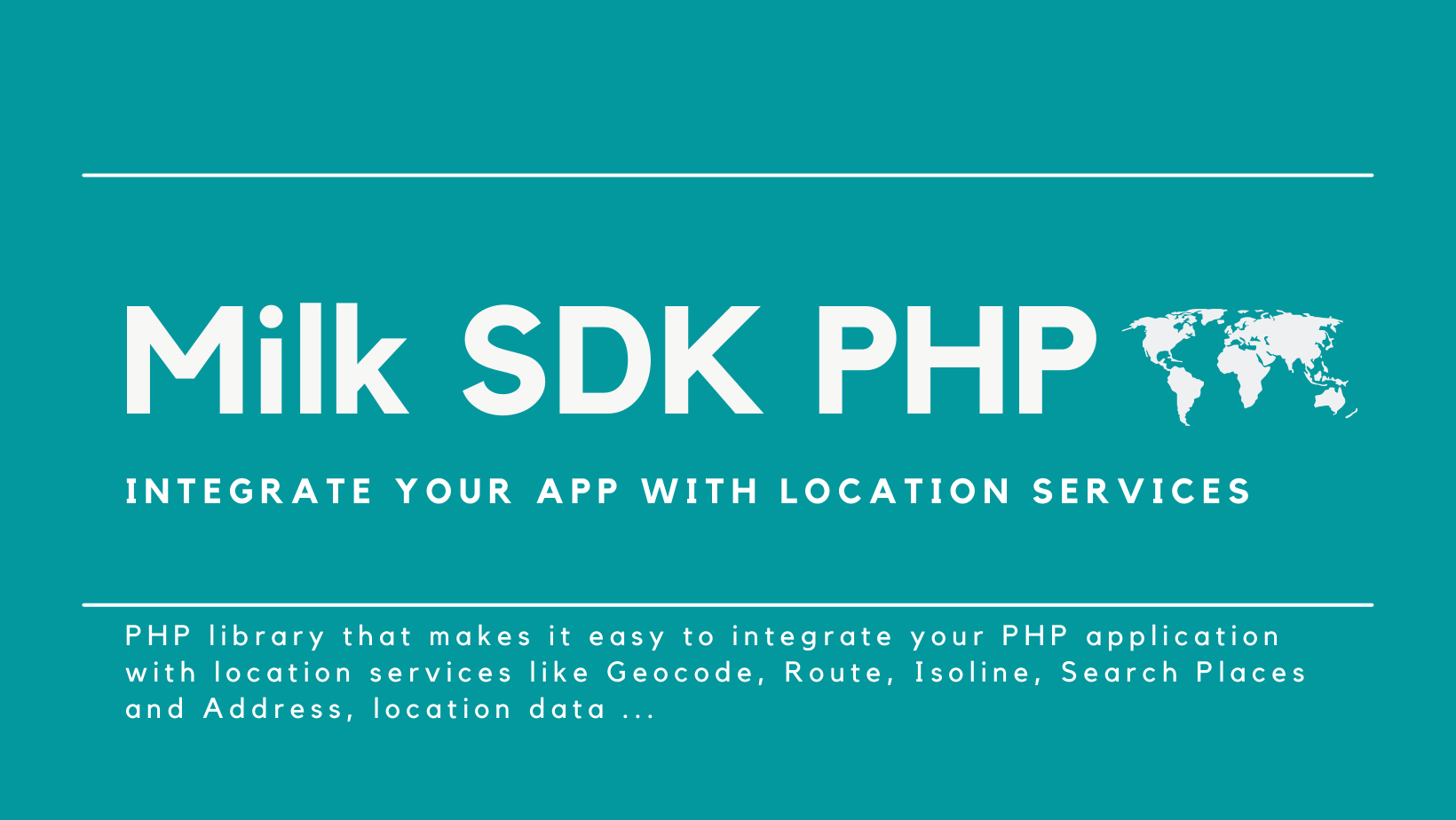 Milk SDK PHP