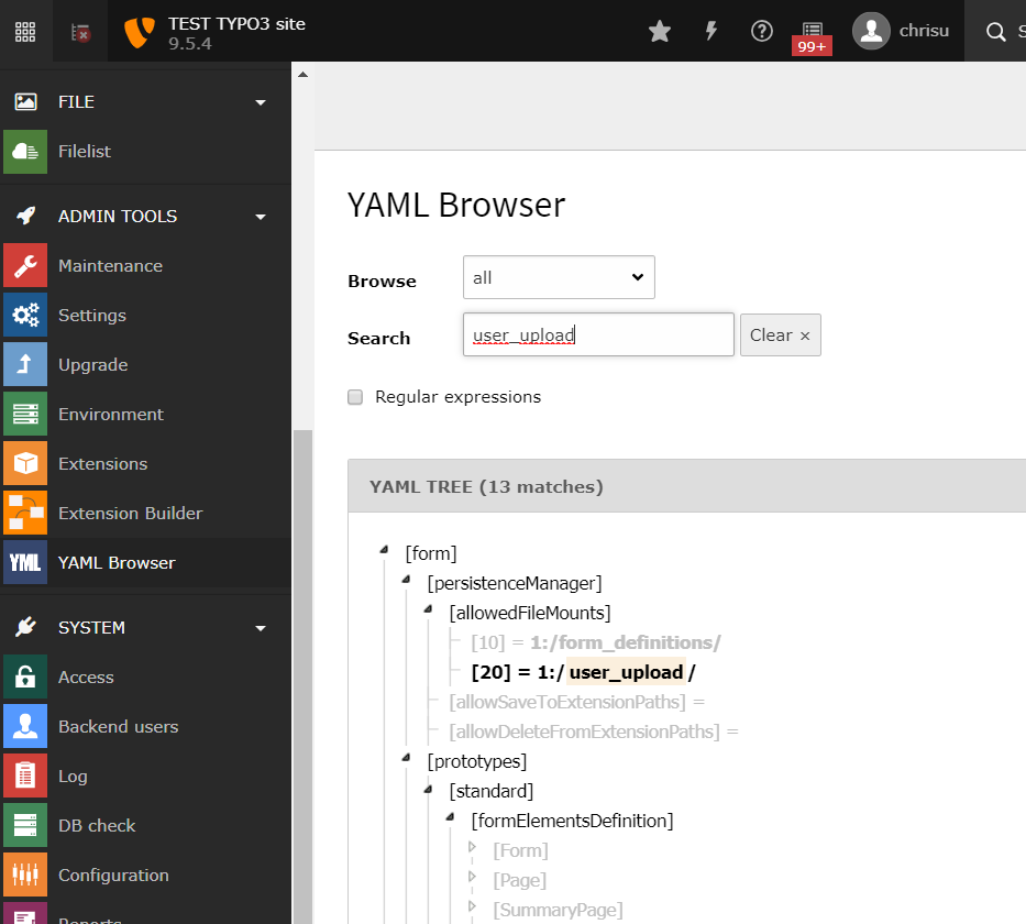 Yaml Browser