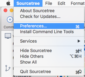 Sourcetree preferences