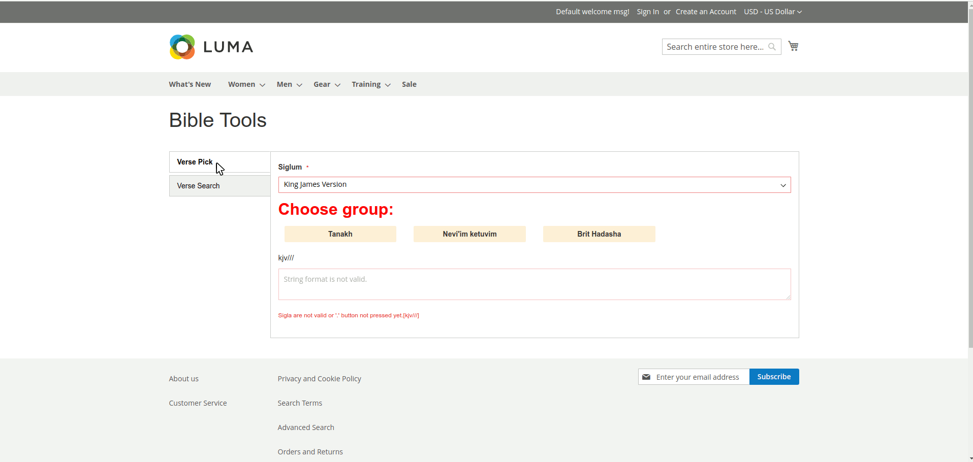 Groups grid