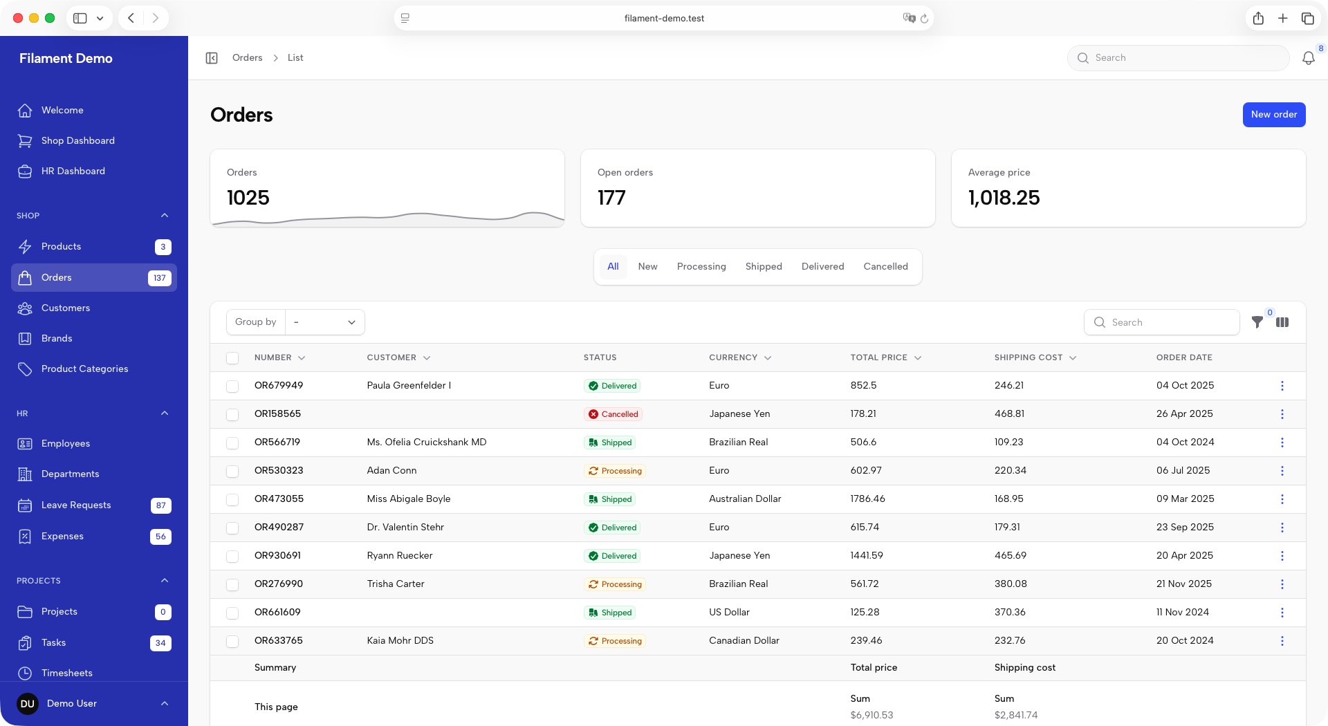 Accent sidebar, expanded, light mode