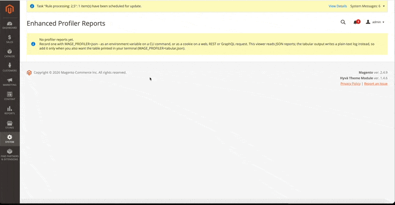Enhanced Profiler UI — tree, flat and timeline views