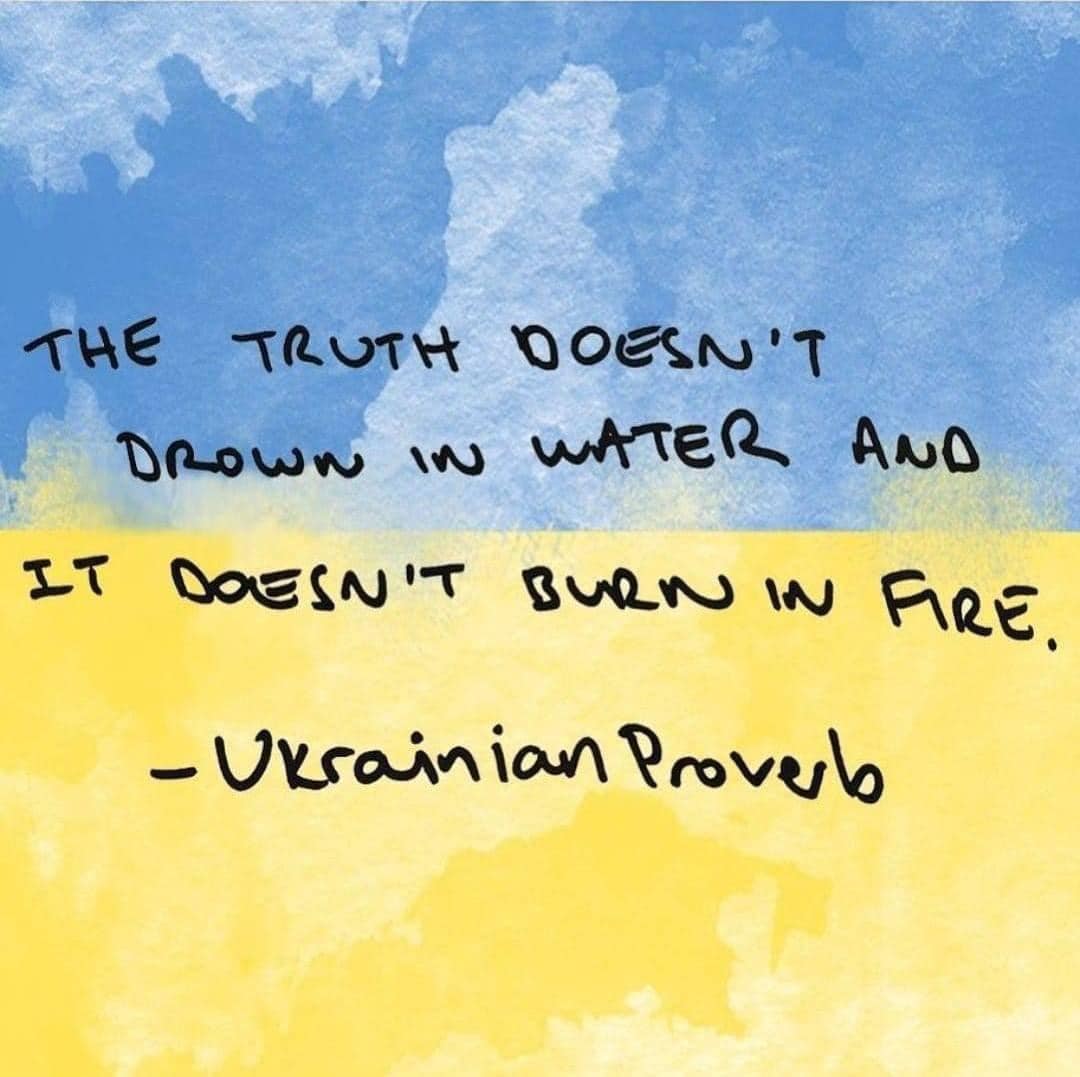 The Truth doesn't drown in water, and it doesn't burn in fire!