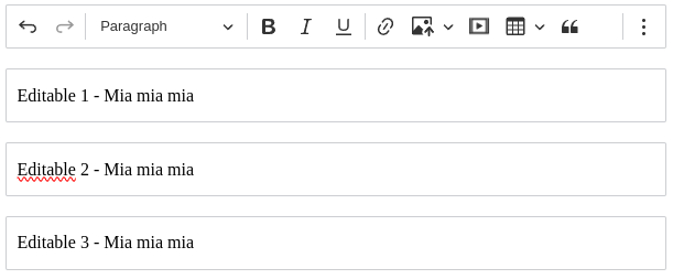 CKEditor 5 Multiroot Editor in Livewire application