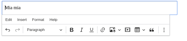 CKEditor 5 Inline Editor in Symfony application