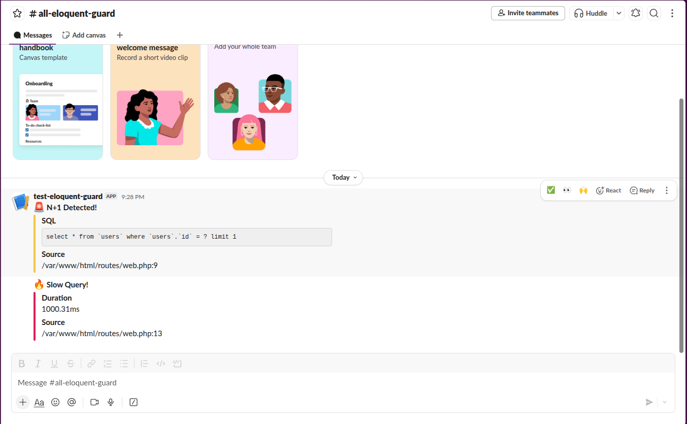 Slack Alert
