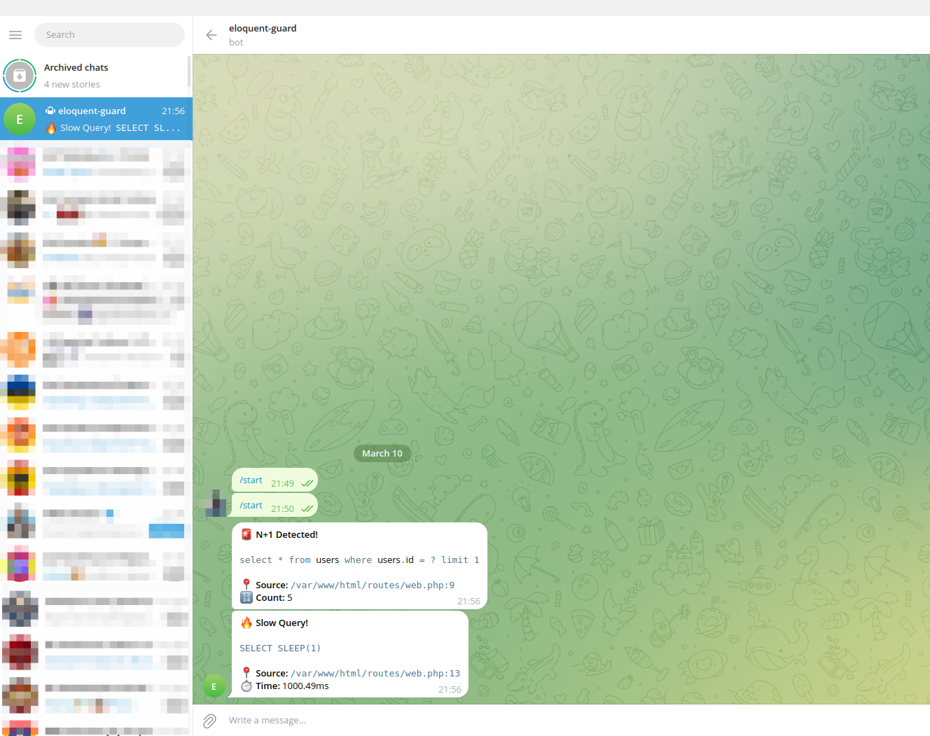 Telegram Alert
