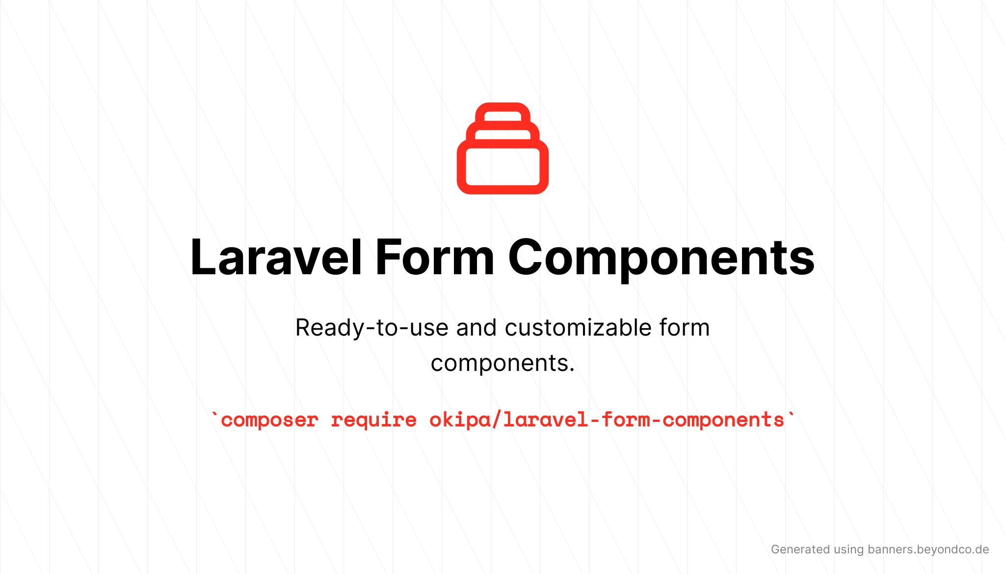 Laravel Form Components illustration