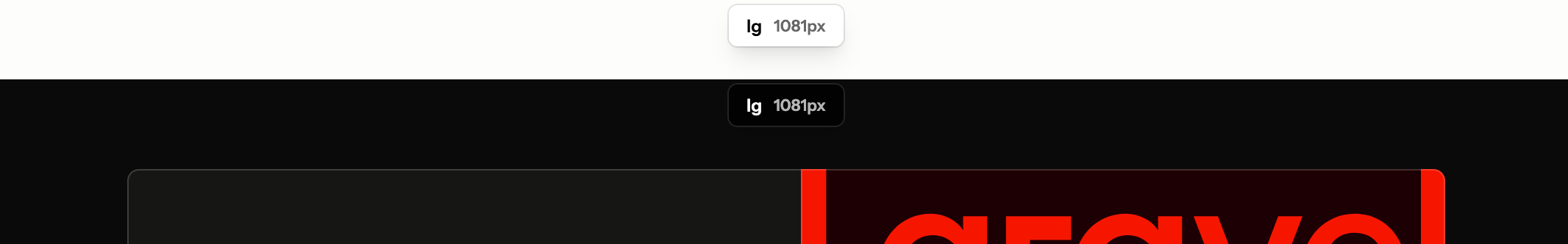 Laravel Breakpoint Badge preview