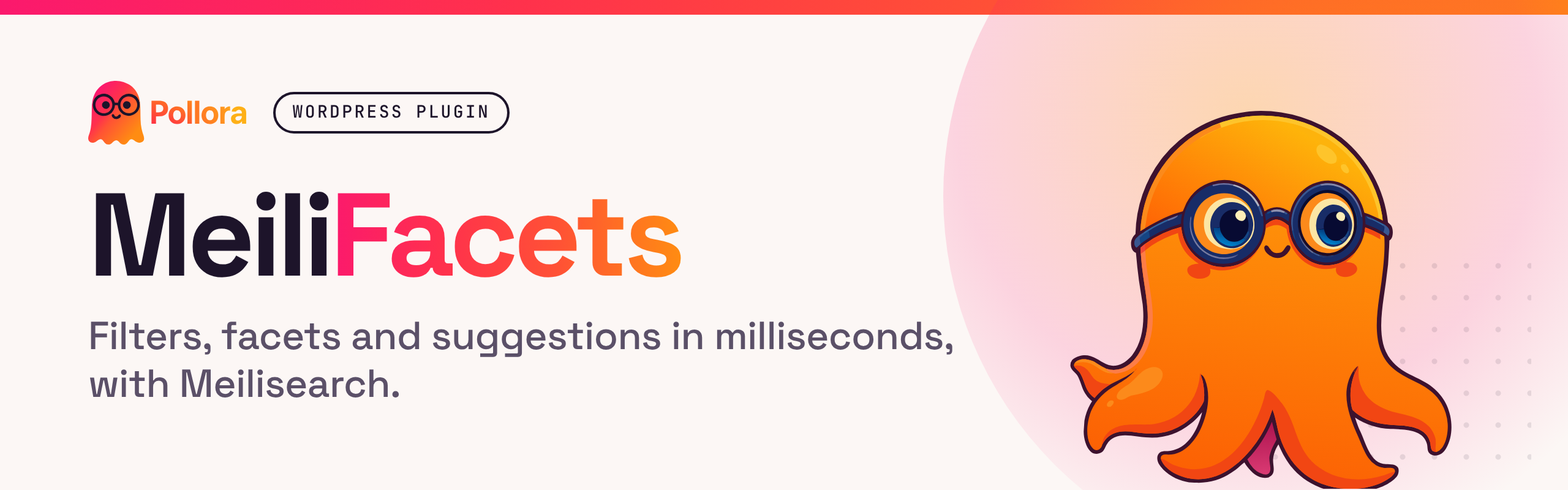 MeiliFacets: Meilisearch facets and site search for Pollora