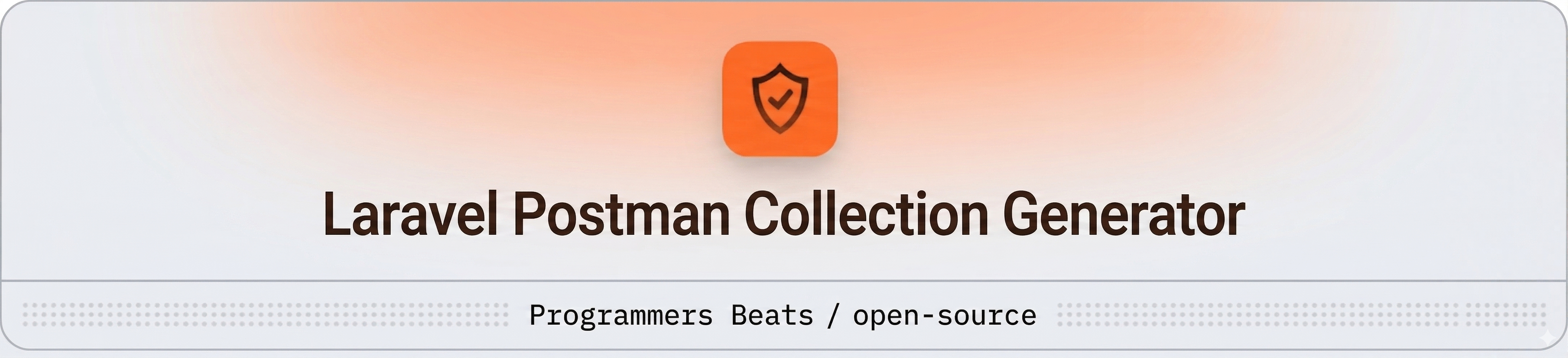 Laravel Postman Collection Generator
