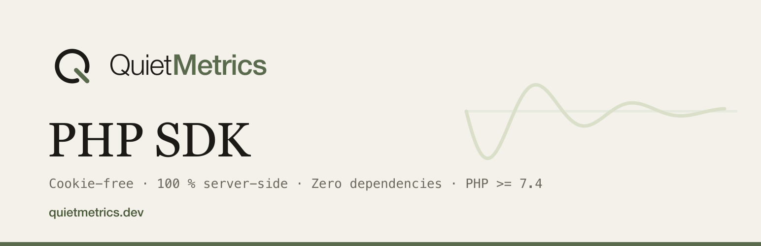 Quiet Metrics: PHP SDK