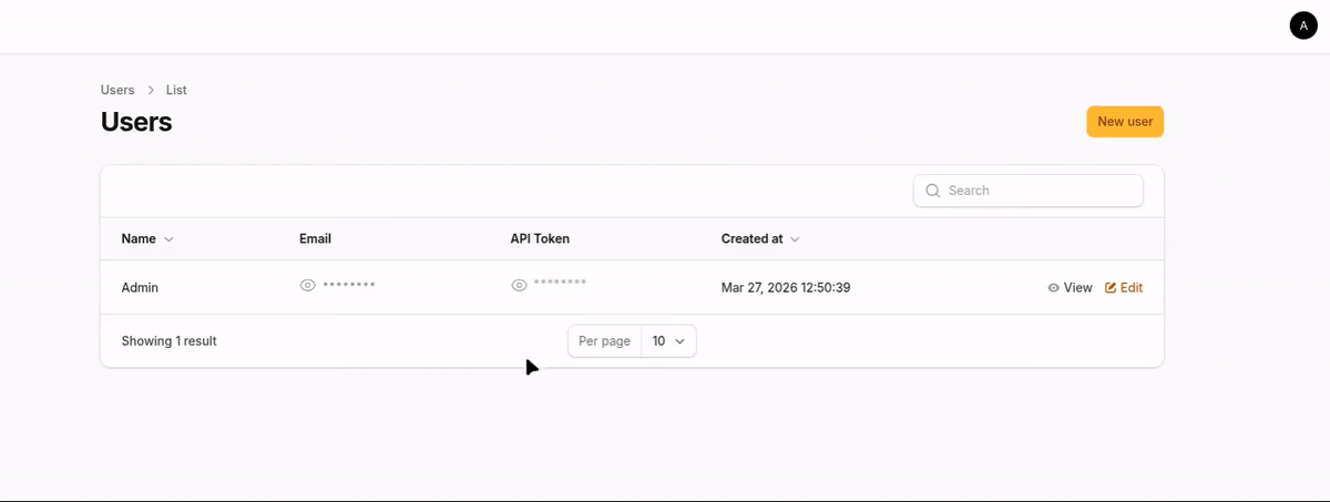 Authentication screencast