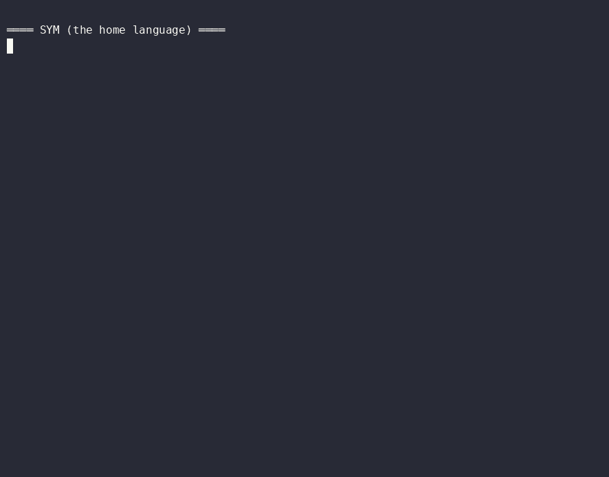 Ten languages, one program, same run