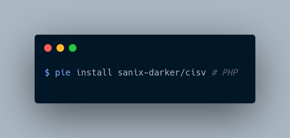 PHP Install