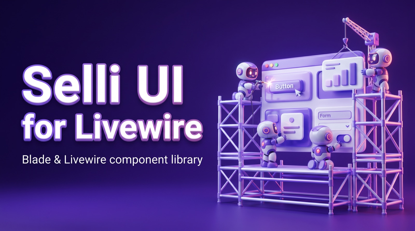 Selli UI for Livewire — Blade & Livewire component library