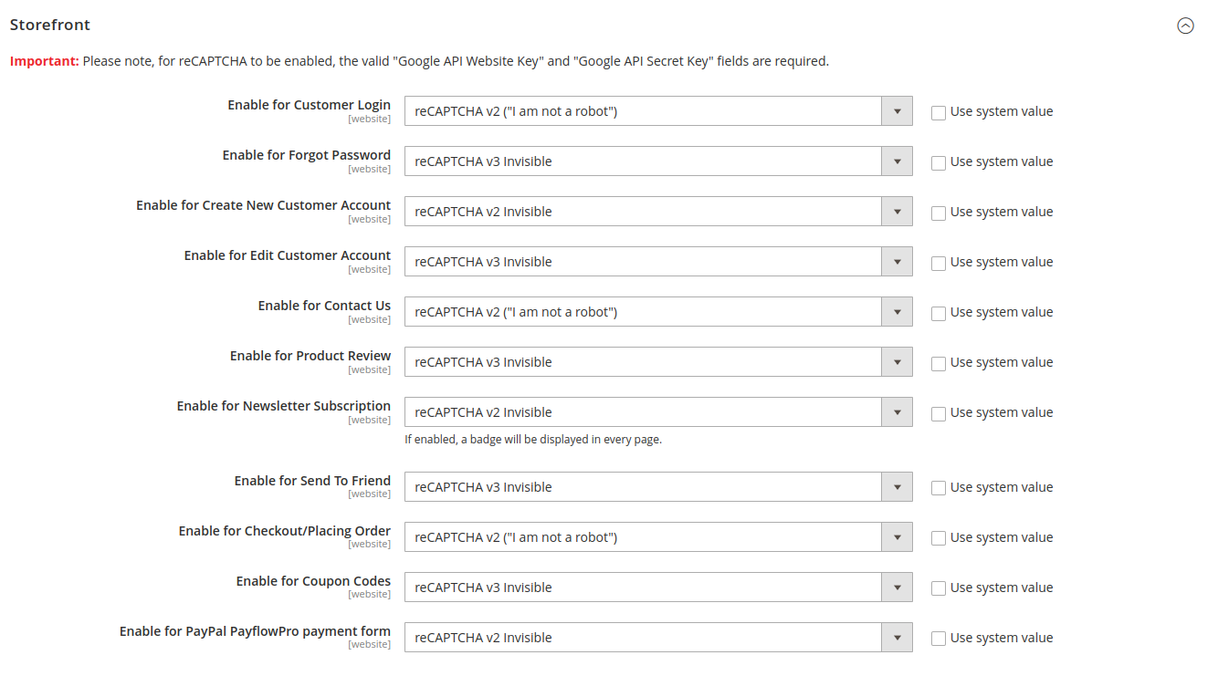 reCAPTCHA Loader Compatibility