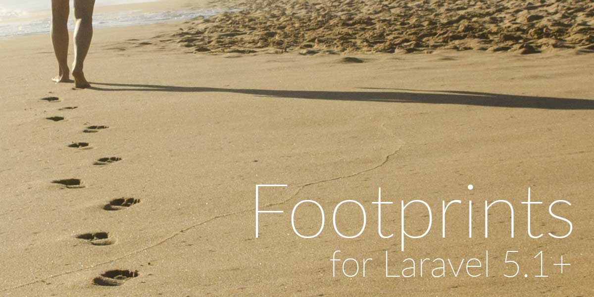 Footprints for Laravel 5.2+ (UTM and Referrer Tracking)