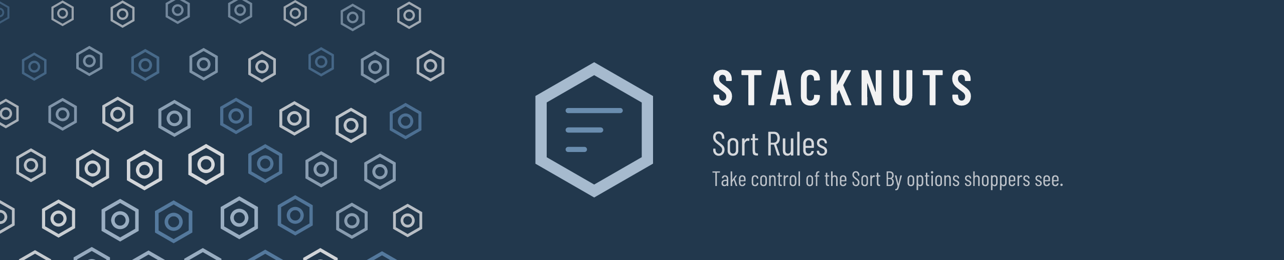 StackNuts Sort Rules