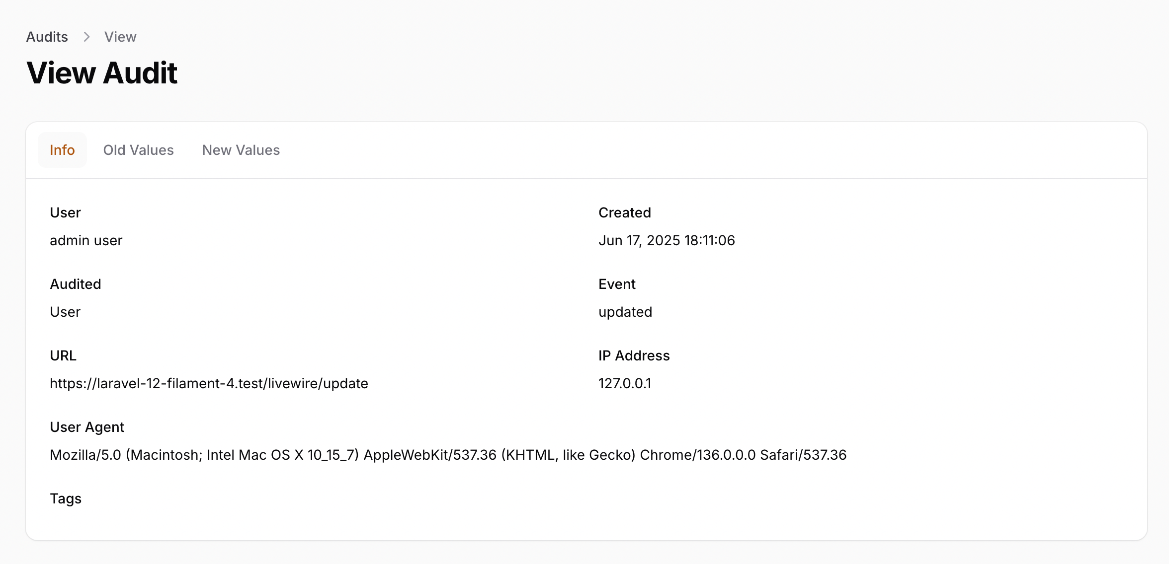 Filament Audit Resource