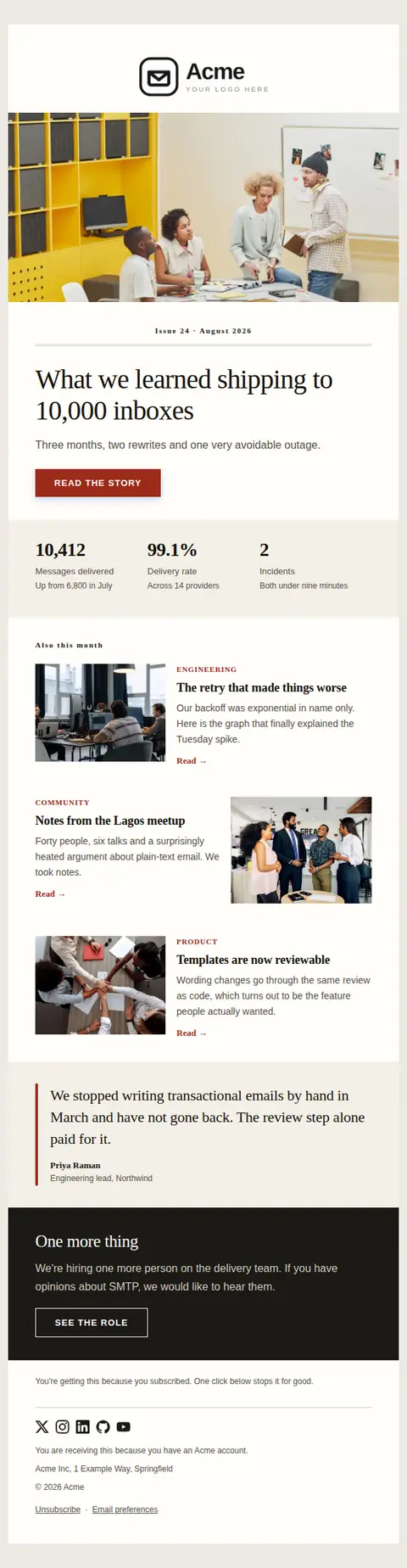 newsletter