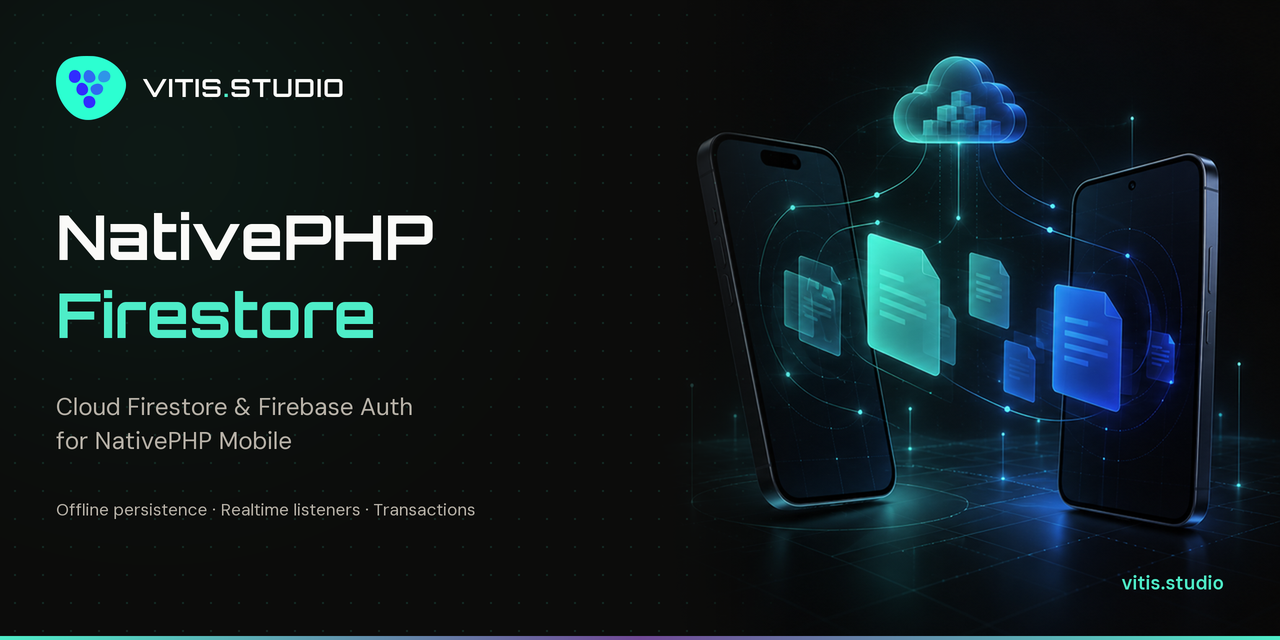 NativePHP Firestore by Vitis Studio