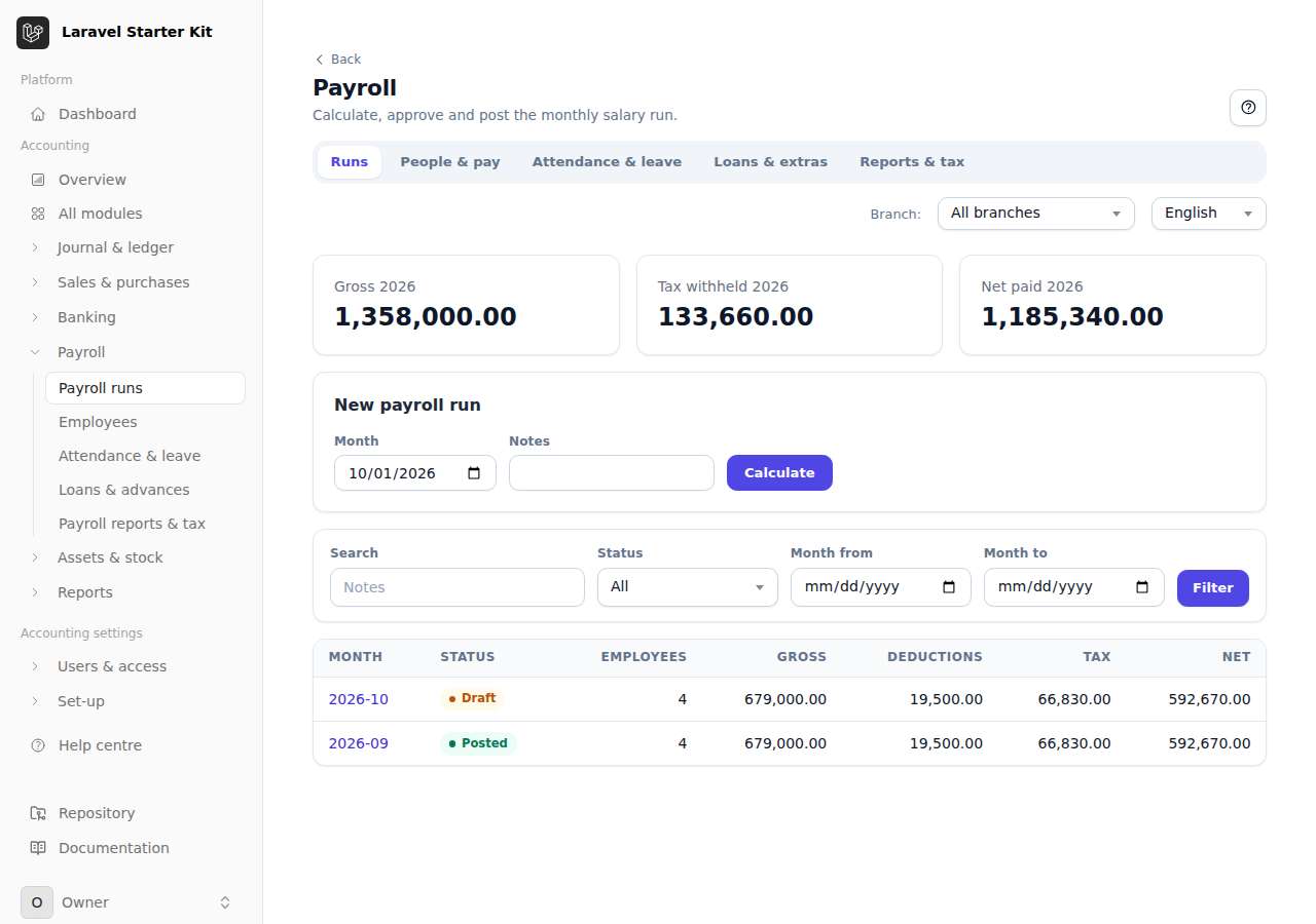 Payroll