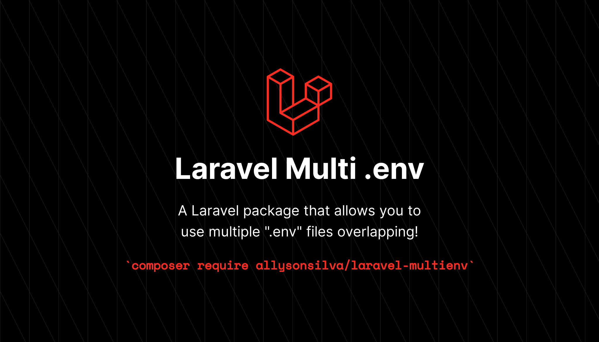 Social Card of Laravel Multi ENVs