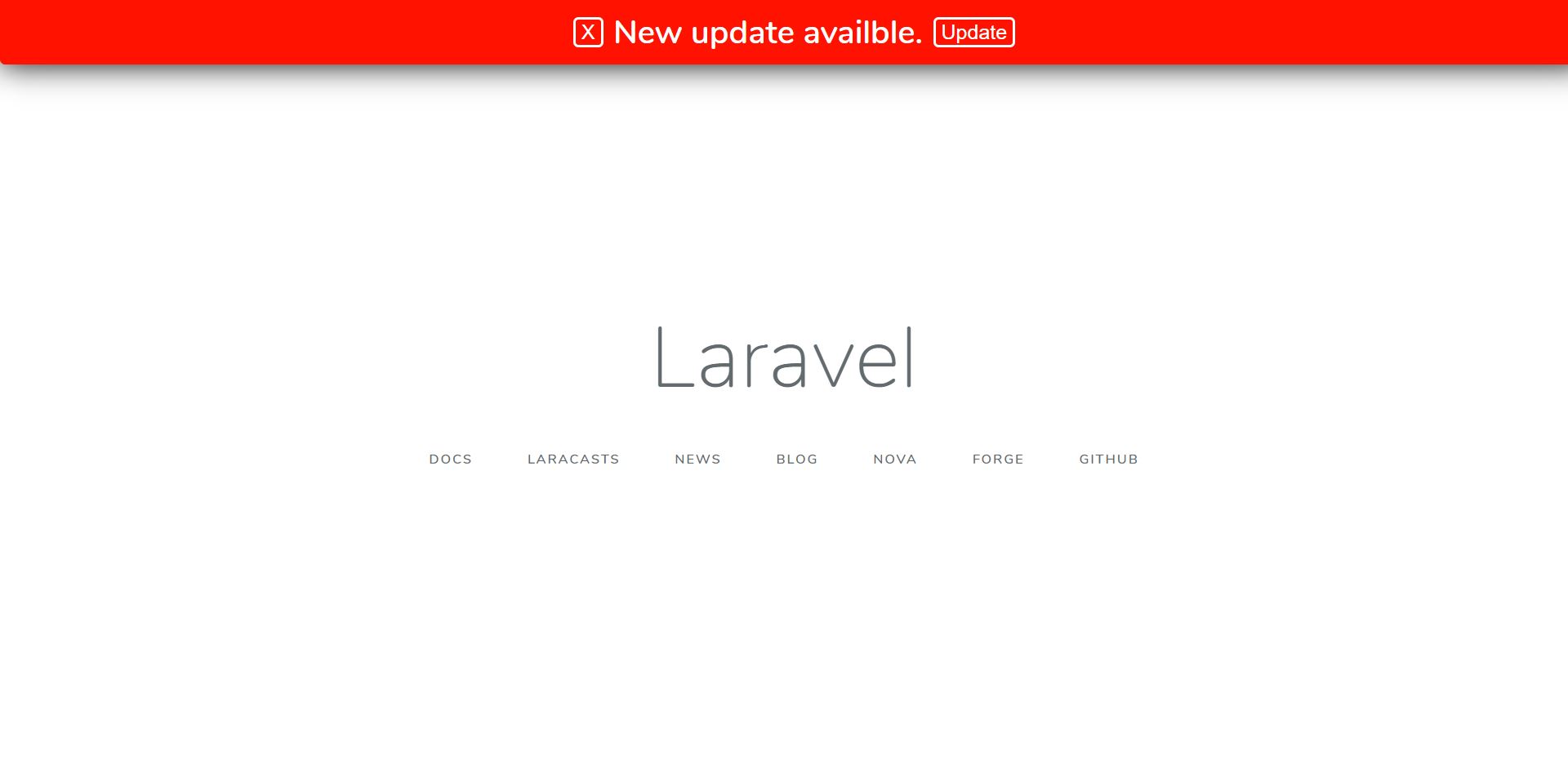 laravel auto update