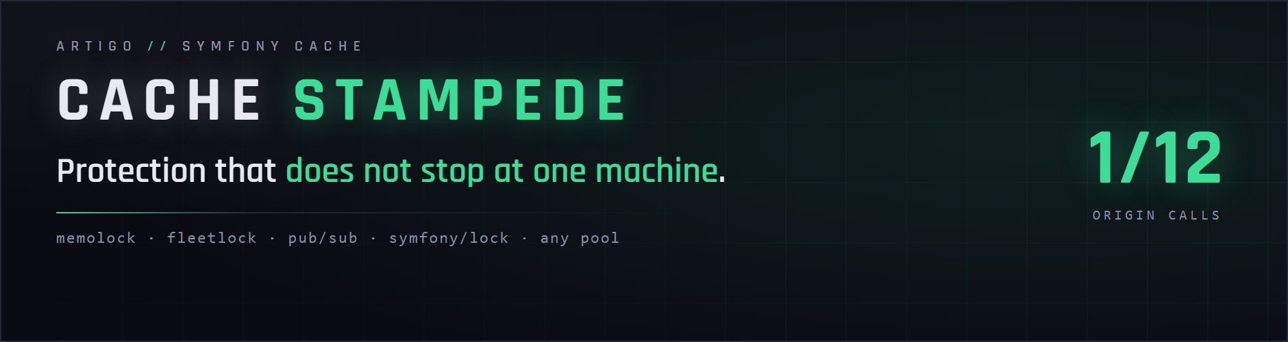 artigo cache-stampede — one request through, however many servers