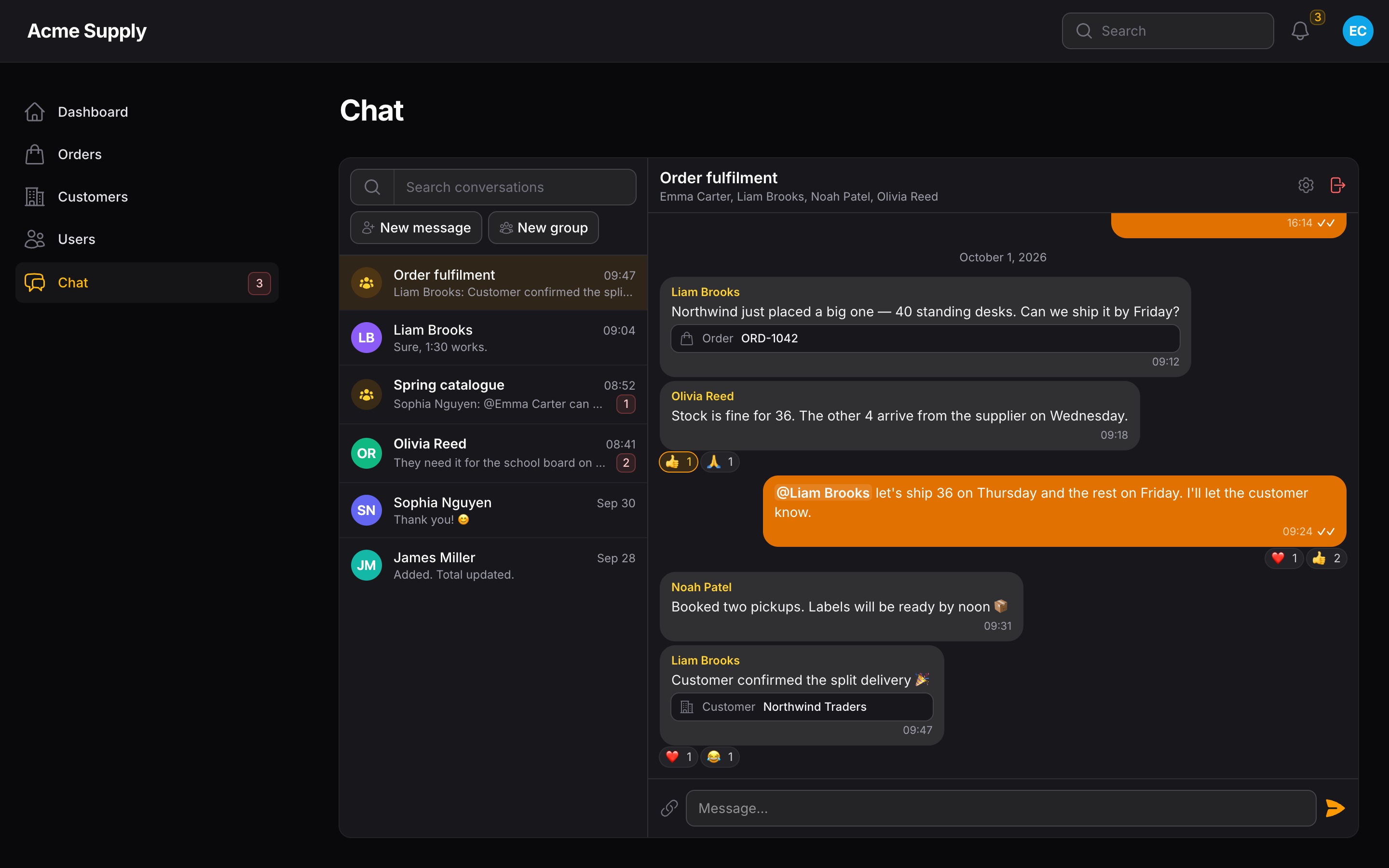 Dark mode