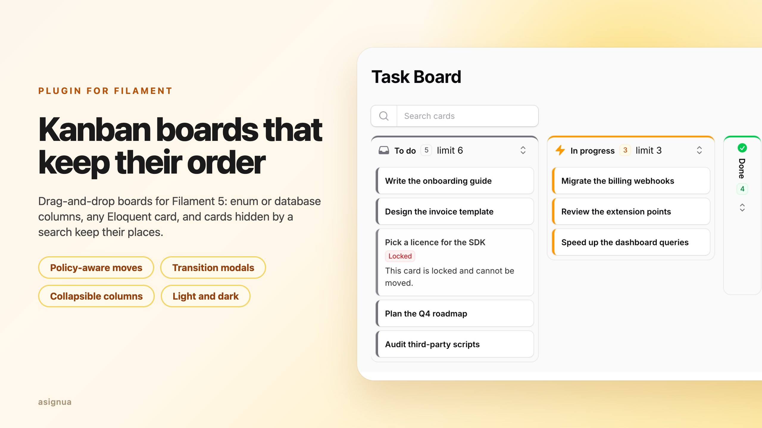Filament Kanban