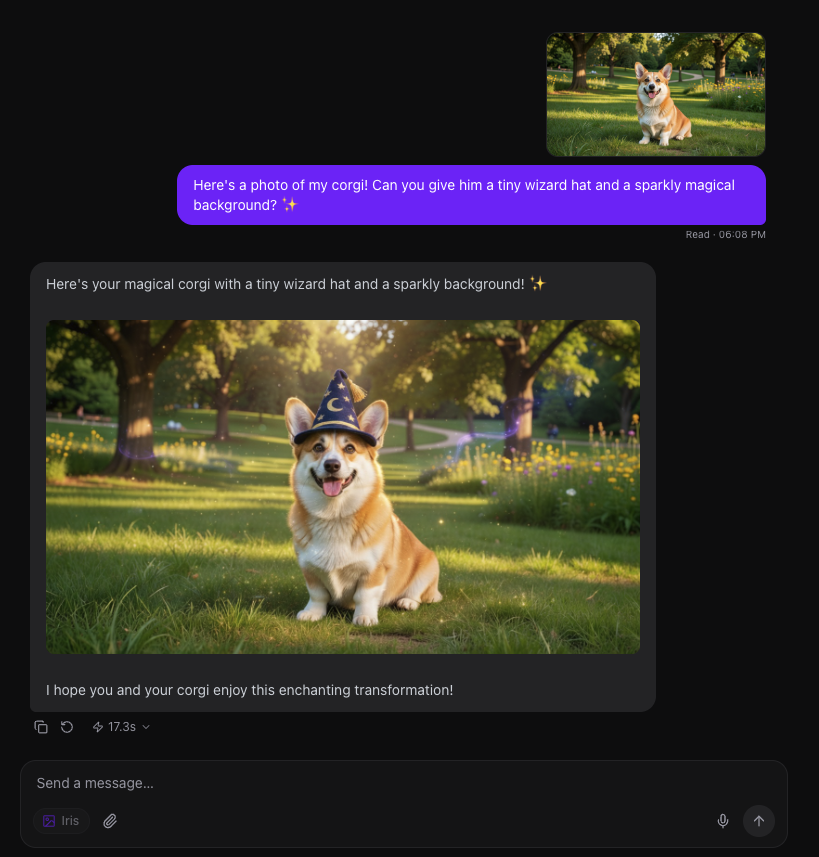Edit an uploaded image