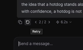 Retry and branch responses