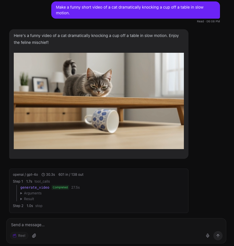 Generate video