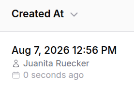Timestamp column